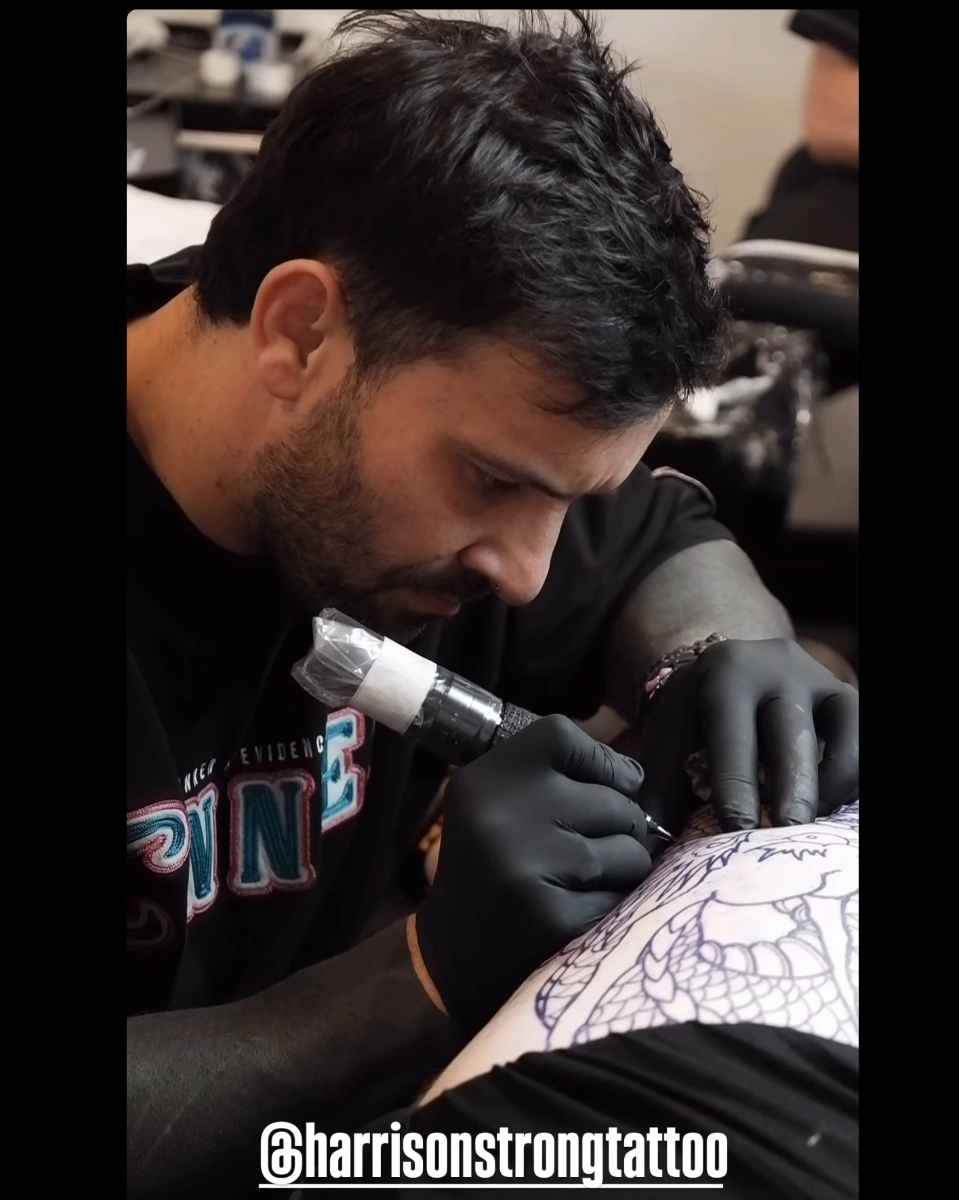 Harrison Strong's banner