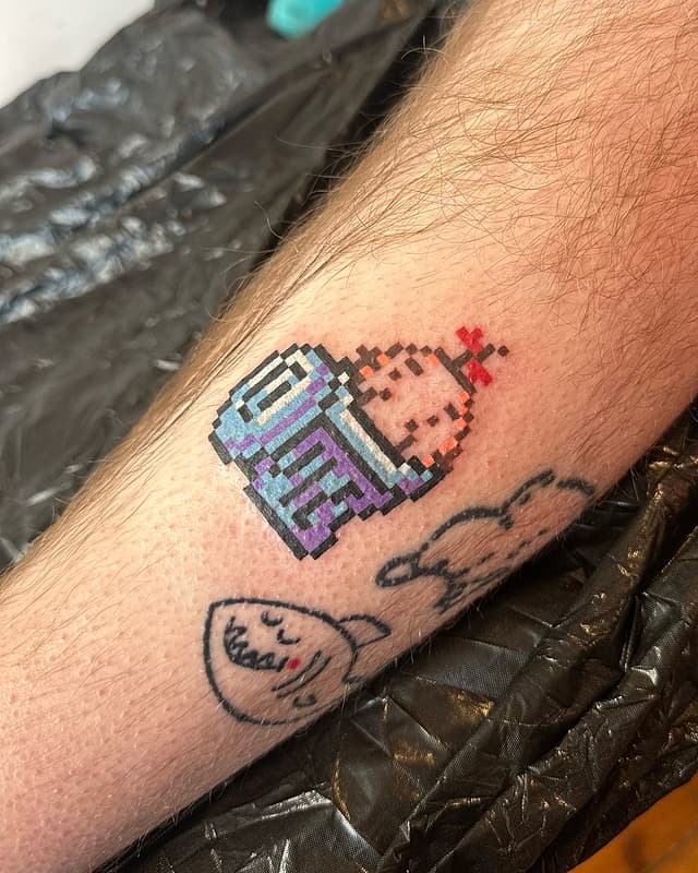 Abstract tattoo by 🐥 Elaine 🐥 Ballarat & Geelong Tattoo Artist