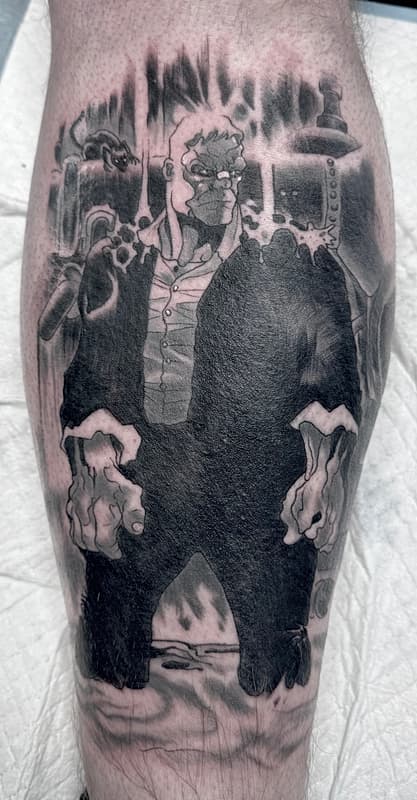 All rounder tattoo by Dave Olteanu
