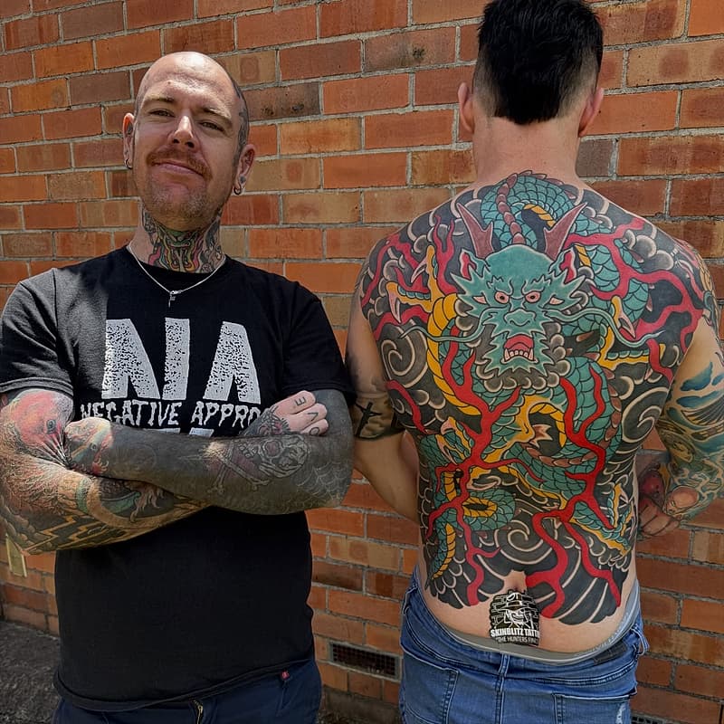 Japanese (Irezumi) tattoo by 𝕵𝖎𝖒 𝕸𝖆𝖙𝖙𝖍𝖊𝖜𝖘
