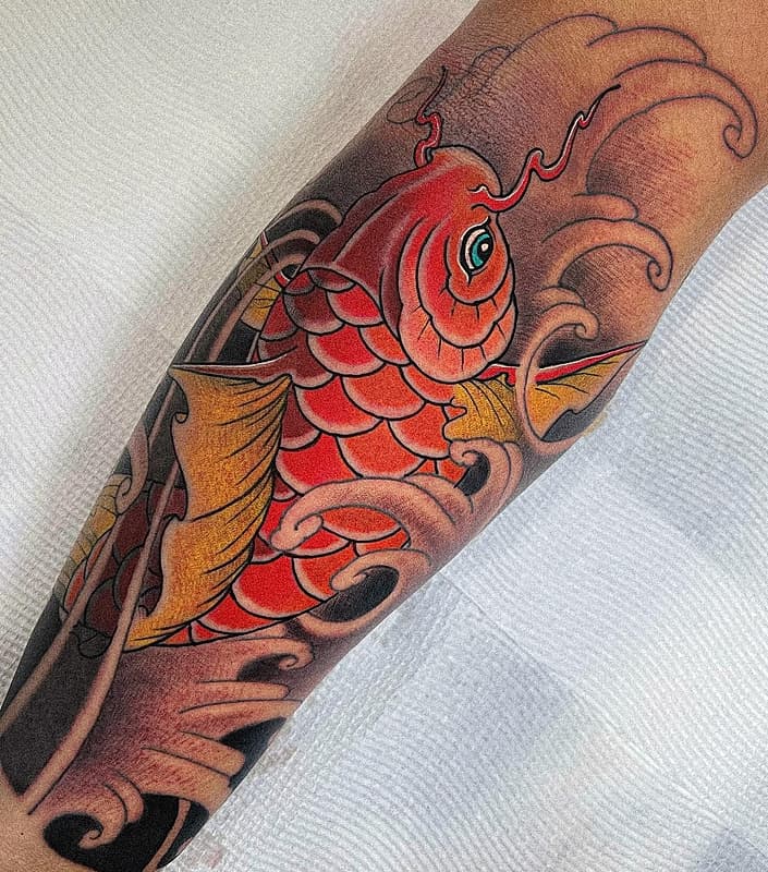 Neo-Traditional tattoo by Chucky Tattoo Artist