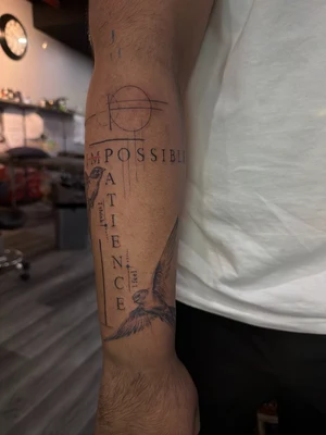 Realism (black & grey) tattoo by Kevink Bernart