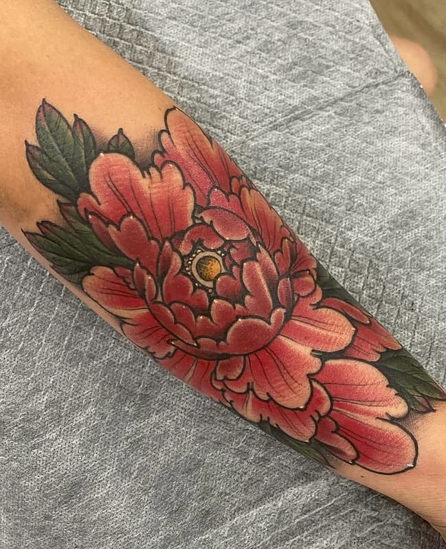American Traditional tattoo by Mark Weston Tattoo Artist