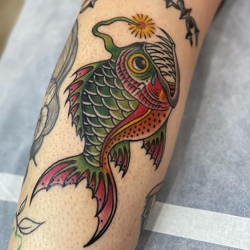 American Traditional tattoo by Mark Weston Tattoo Artist