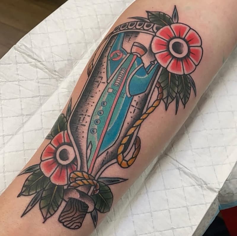 Tattoo by Mark Weston Tattoo Artist