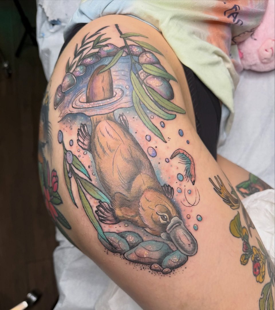 Tattoo by Caitlin Stairs in Australia
