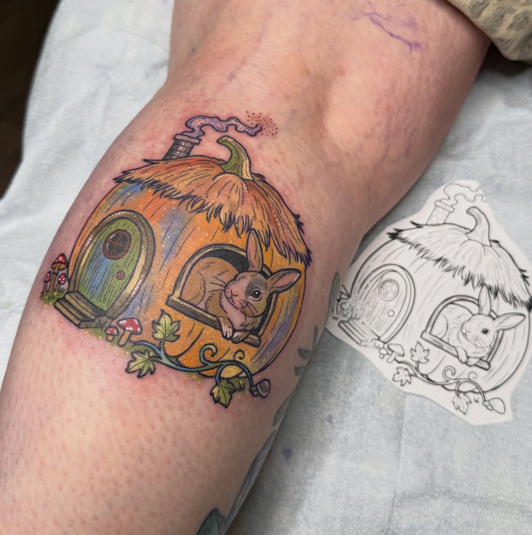 Tattoo by Caitlin Stairs in Australia