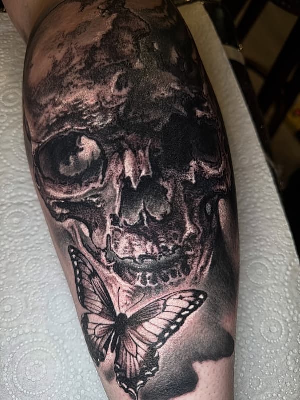 Horror tattoo by James T