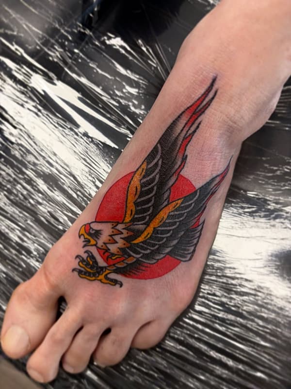 Anime tattoo by 𝑨𝒍𝒆𝒙 𝑪𝒍𝒂𝒓𝒆 🖤