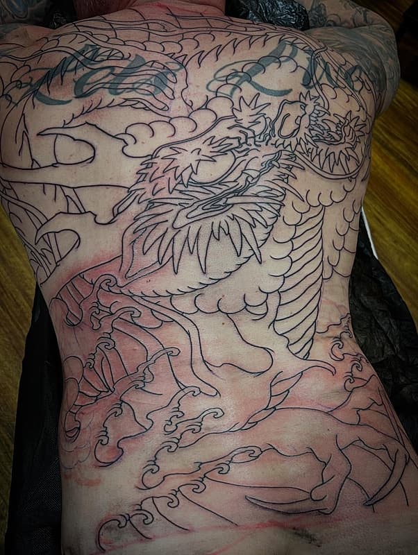 Japanese (Irezumi) tattoo by Rippotattoos