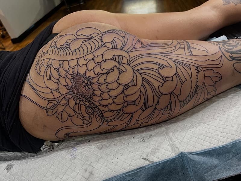Japanese (Irezumi) tattoo by Rippotattoos