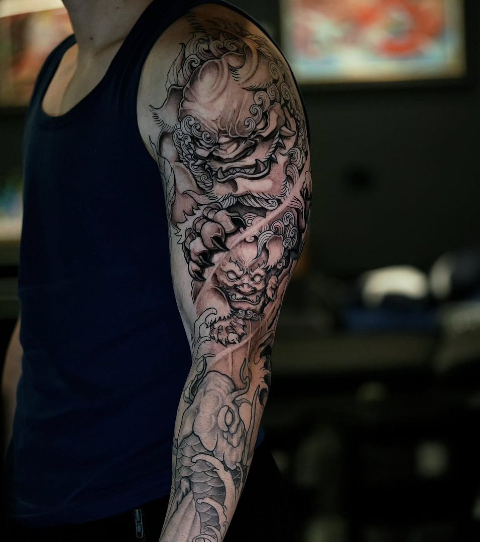 Japanese (Irezumi) tattoo by dachi.inks