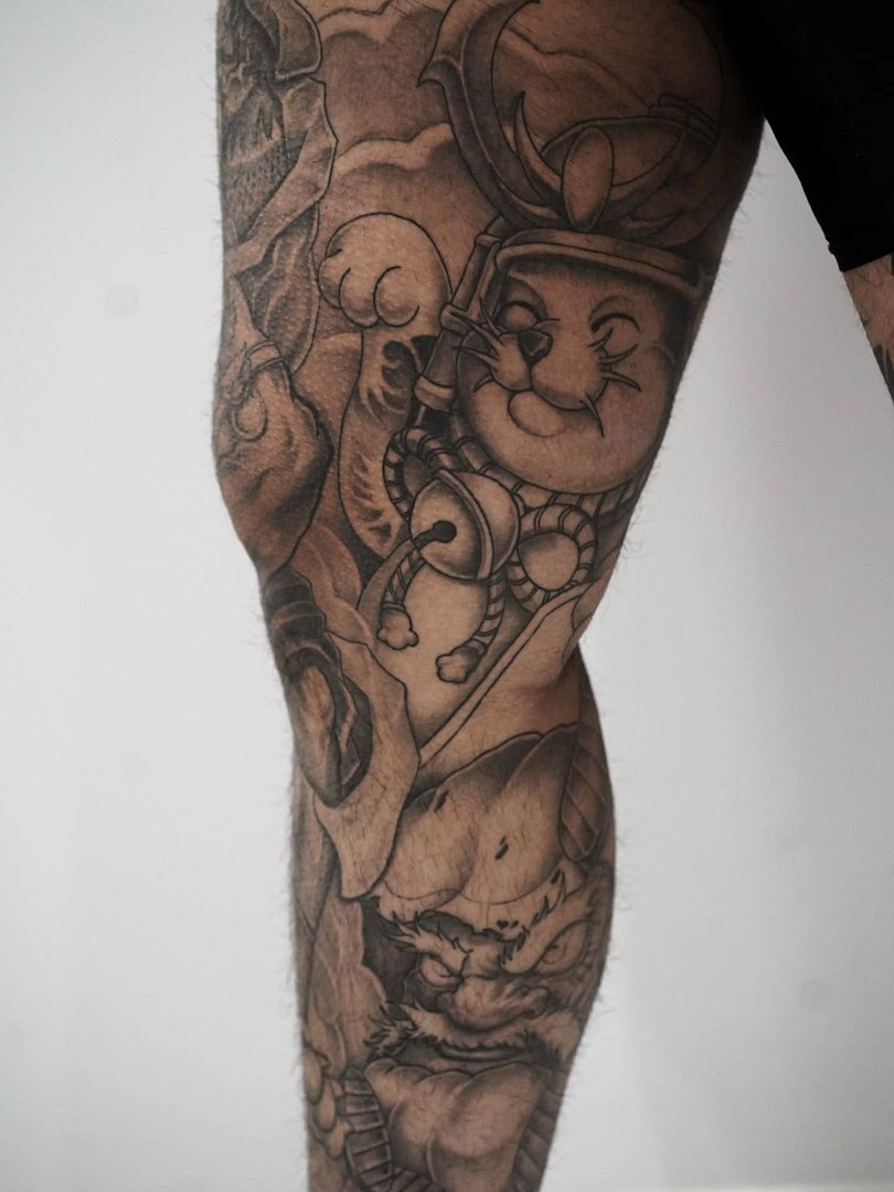 Japanese (Irezumi) tattoo by dachi.inks
