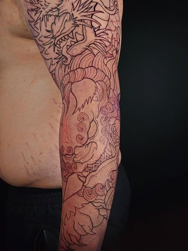 Tattoo by Mat in Australia