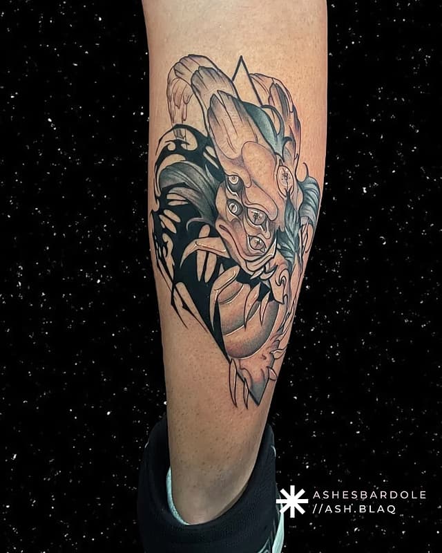Unique tattoo by Tattoo & Fine Artist 