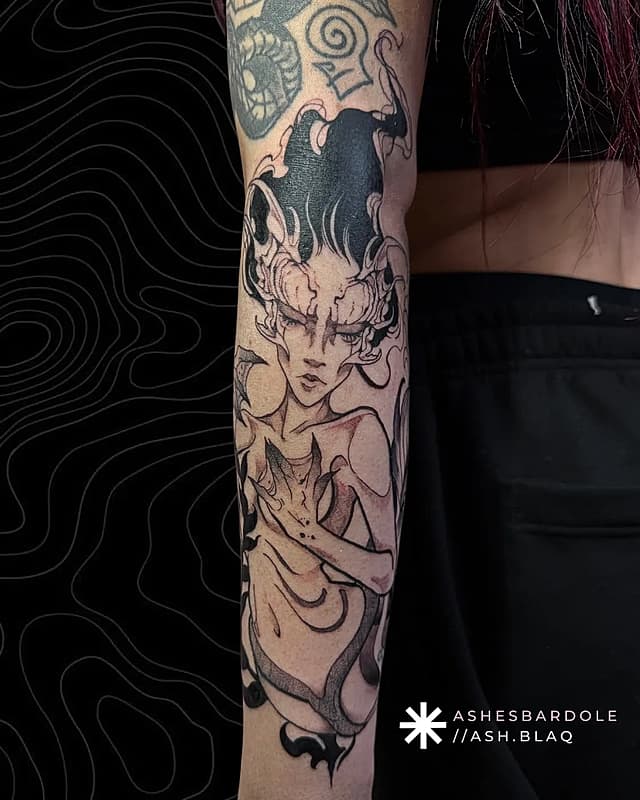 Unique tattoo by Tattoo & Fine Artist 