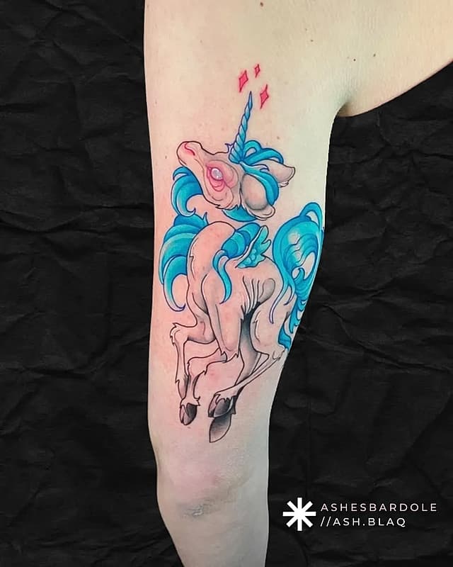 Unique tattoo by Tattoo & Fine Artist 