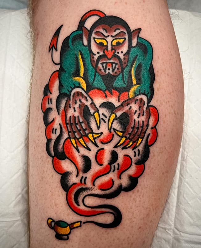 Tattoo by Charles Walsh in Australia