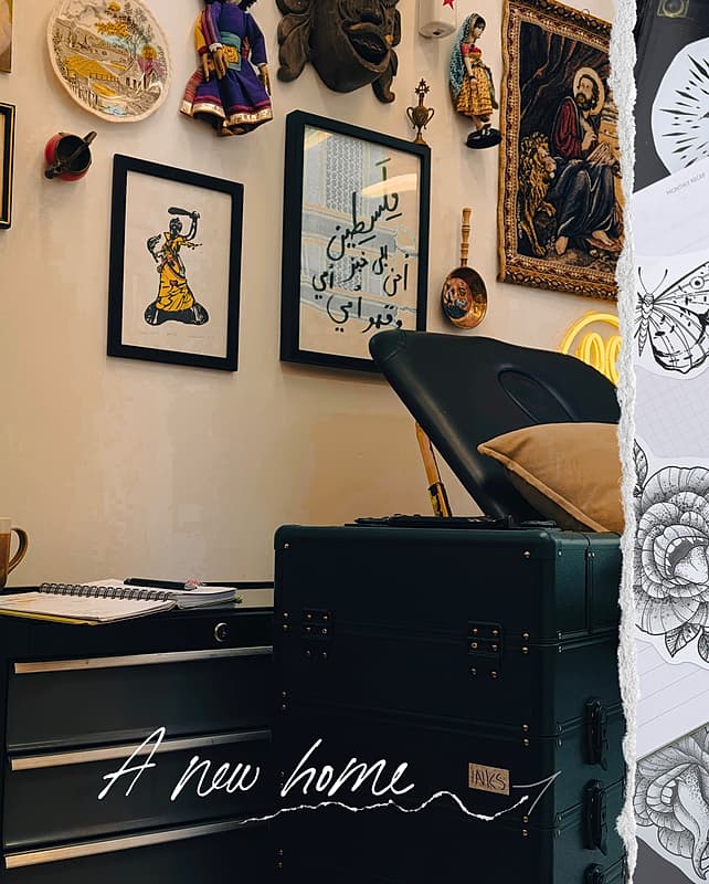 Illustrative tattoo by HeartyBurrito