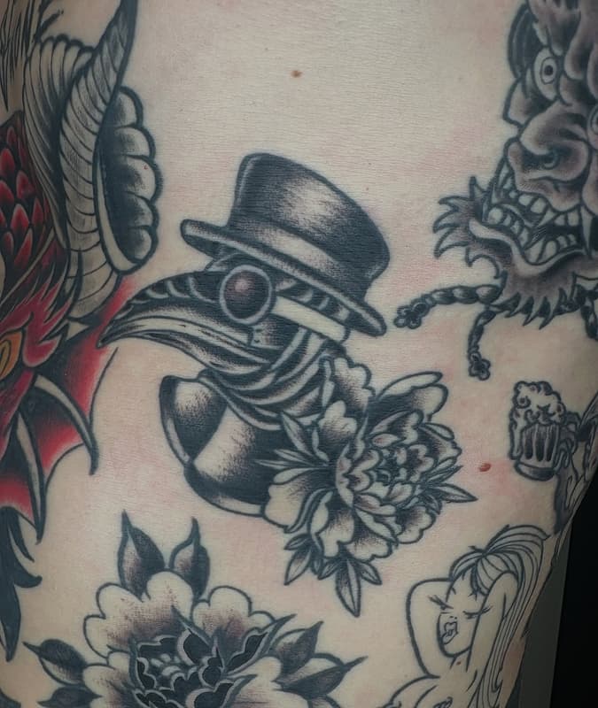 Tattoo by Timmy Greer, Traditional Tattoo Artist Sydney