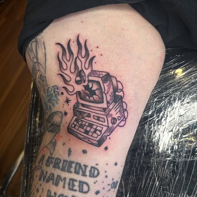 Traditional tattoo by Timmy Greer, Traditional Tattoo Artist Sydney
