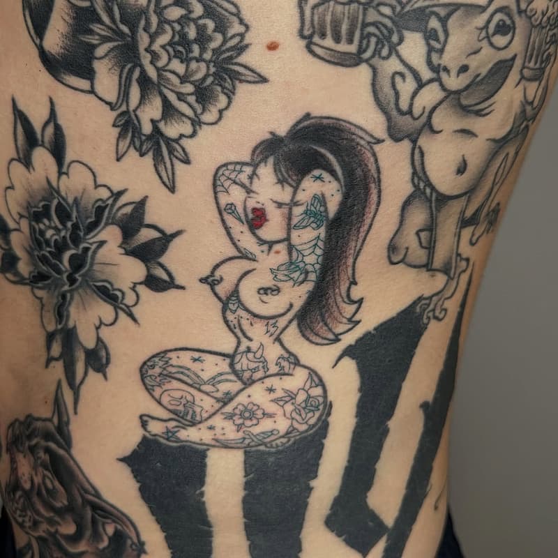 Traditional tattoo by Timmy Greer, Traditional Tattoo Artist Sydney