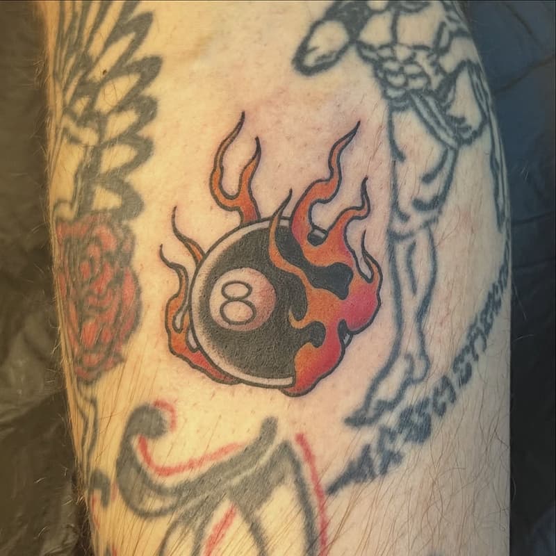 Tattoo by Timmy Greer, Traditional Tattoo Artist Sydney in Sydney