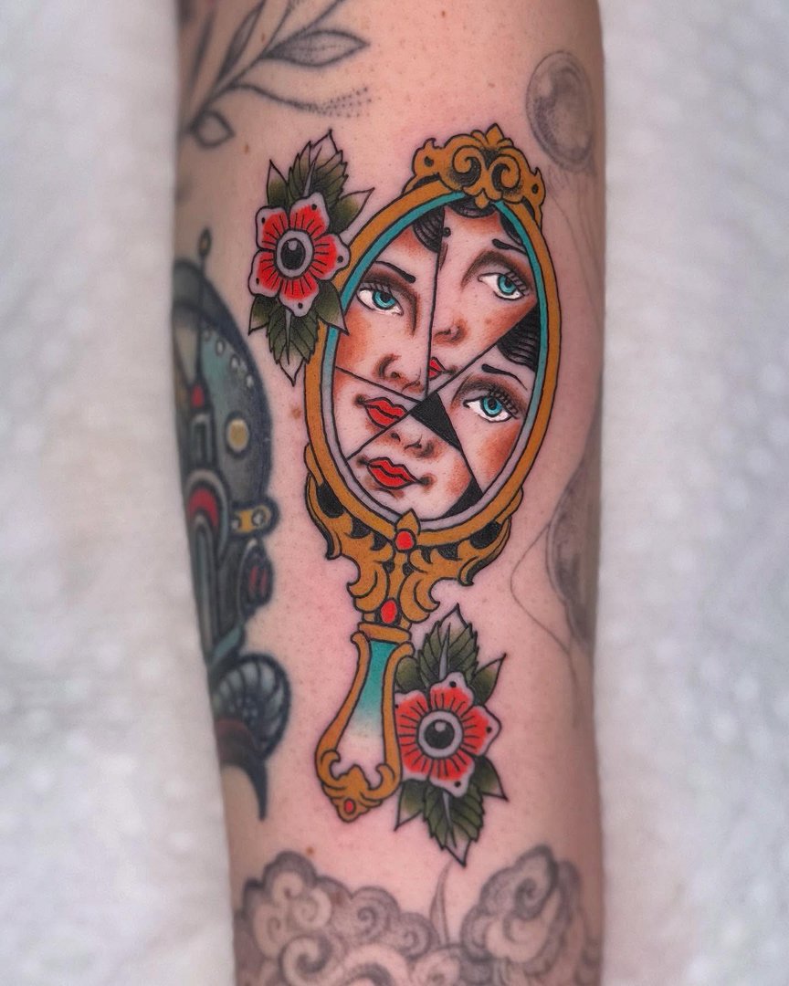 Tattoo by Curtis Stairs in Australia