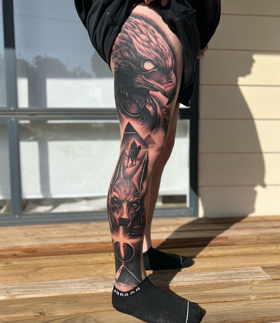 Realism (black & grey) tattoo by Sapph☆