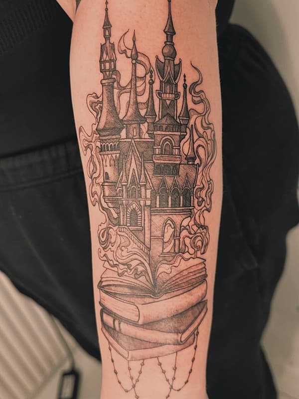 Fineline tattoo by dia