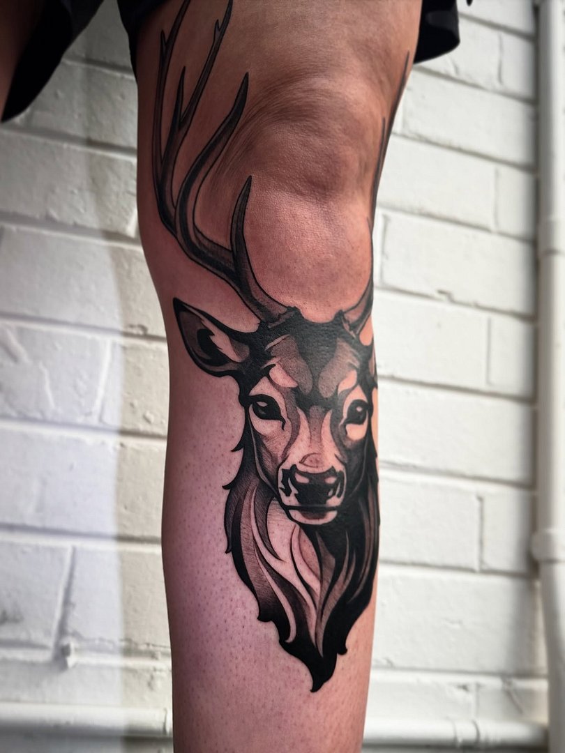 Illustrative tattoo by Matt Pearce - illustrative Tattoo Artist