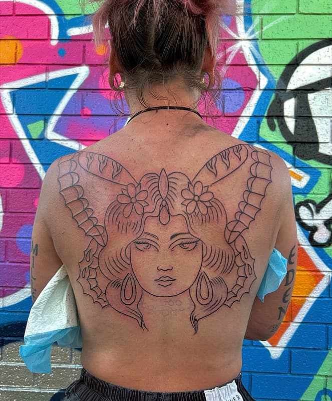 American Traditional tattoo by Joe Wisker Tattoo