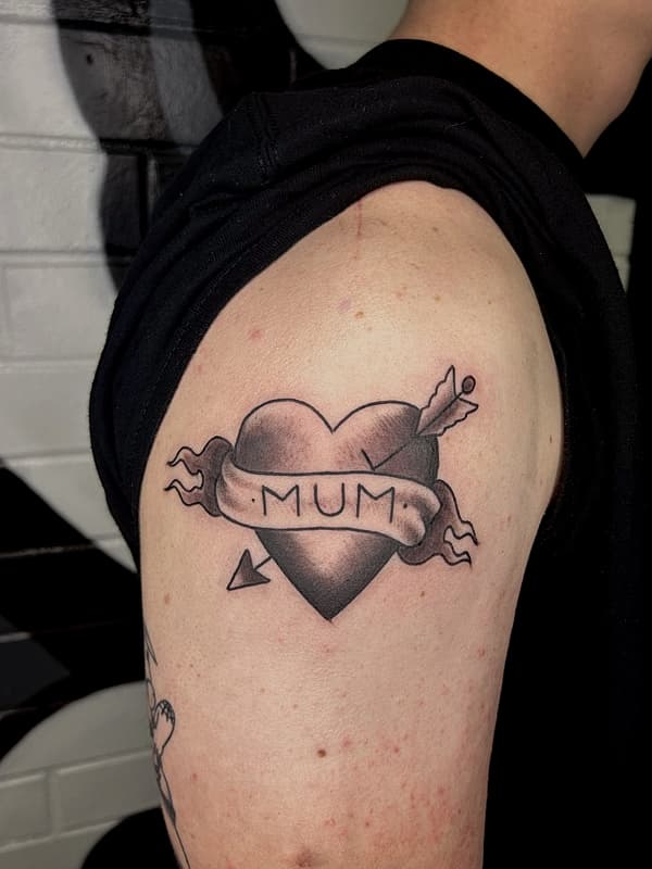 American Traditional tattoo by Joe Wisker Tattoo