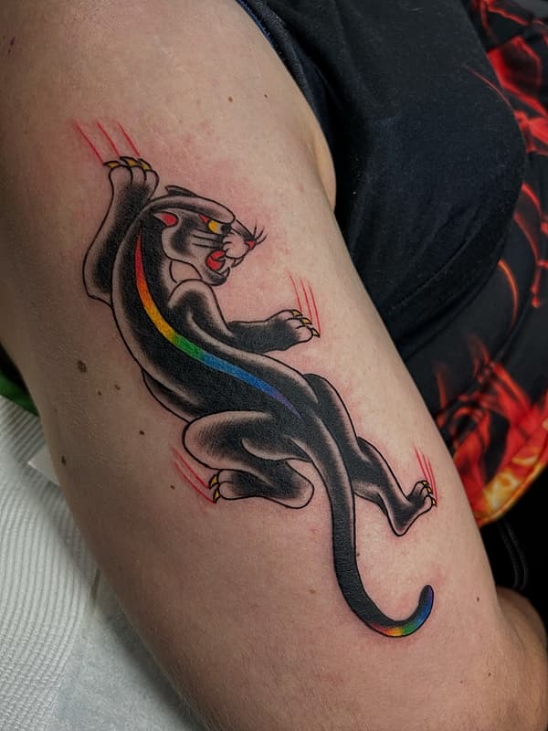American Traditional tattoo by Joe Wisker Tattoo