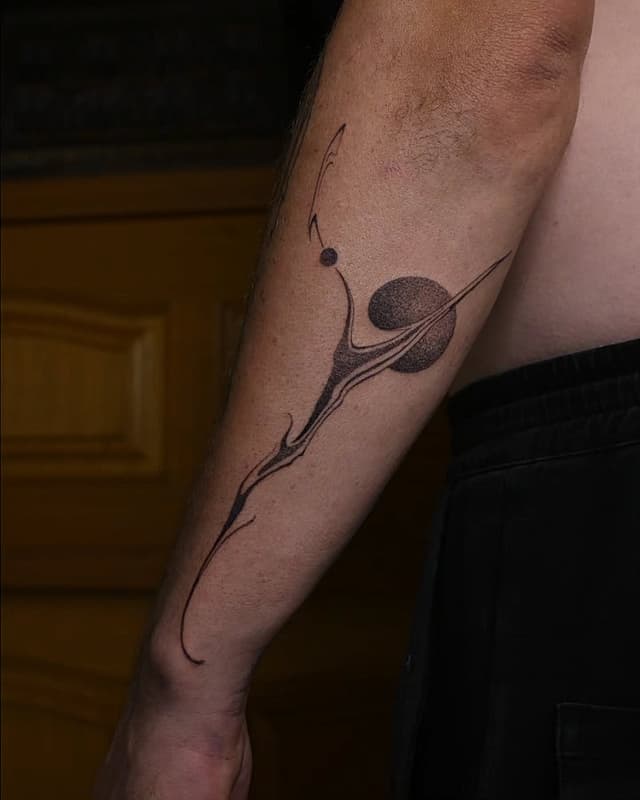 Blackwork tattoo by 𝐒𝐀𝐍𝐏𝐎 𝐋𝐎𝐔