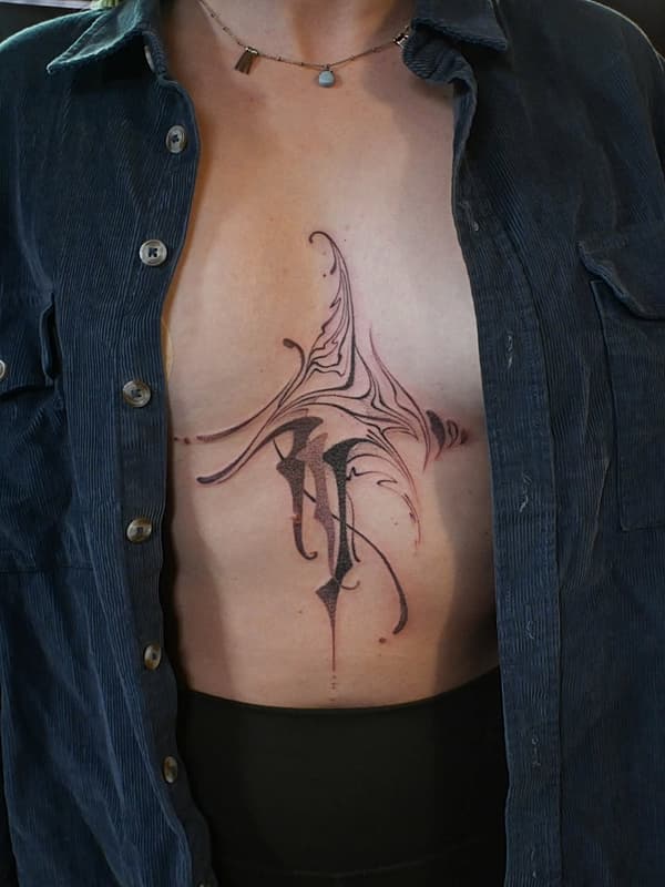Blackwork tattoo by 𝐒𝐀𝐍𝐏𝐎 𝐋𝐎𝐔