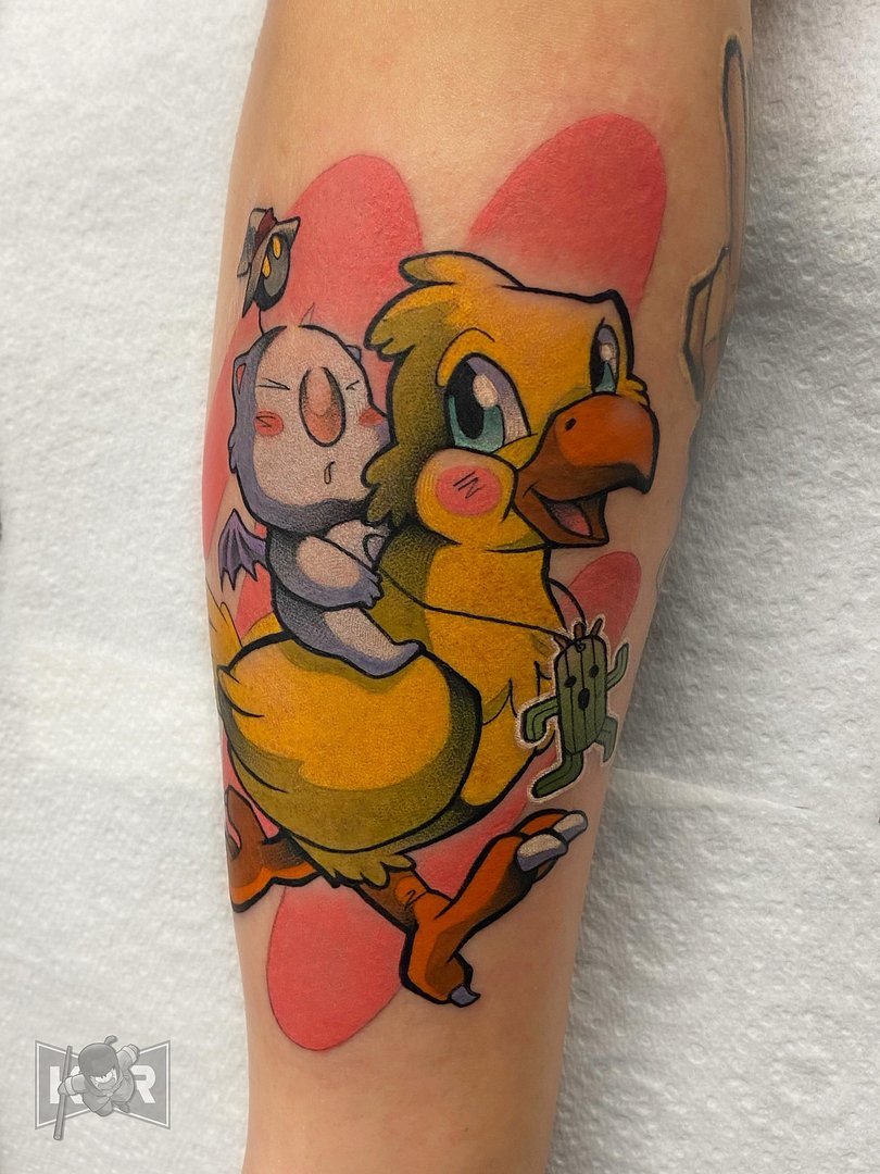 Neo-Japanese tattoo by kurtrogers.tattoo