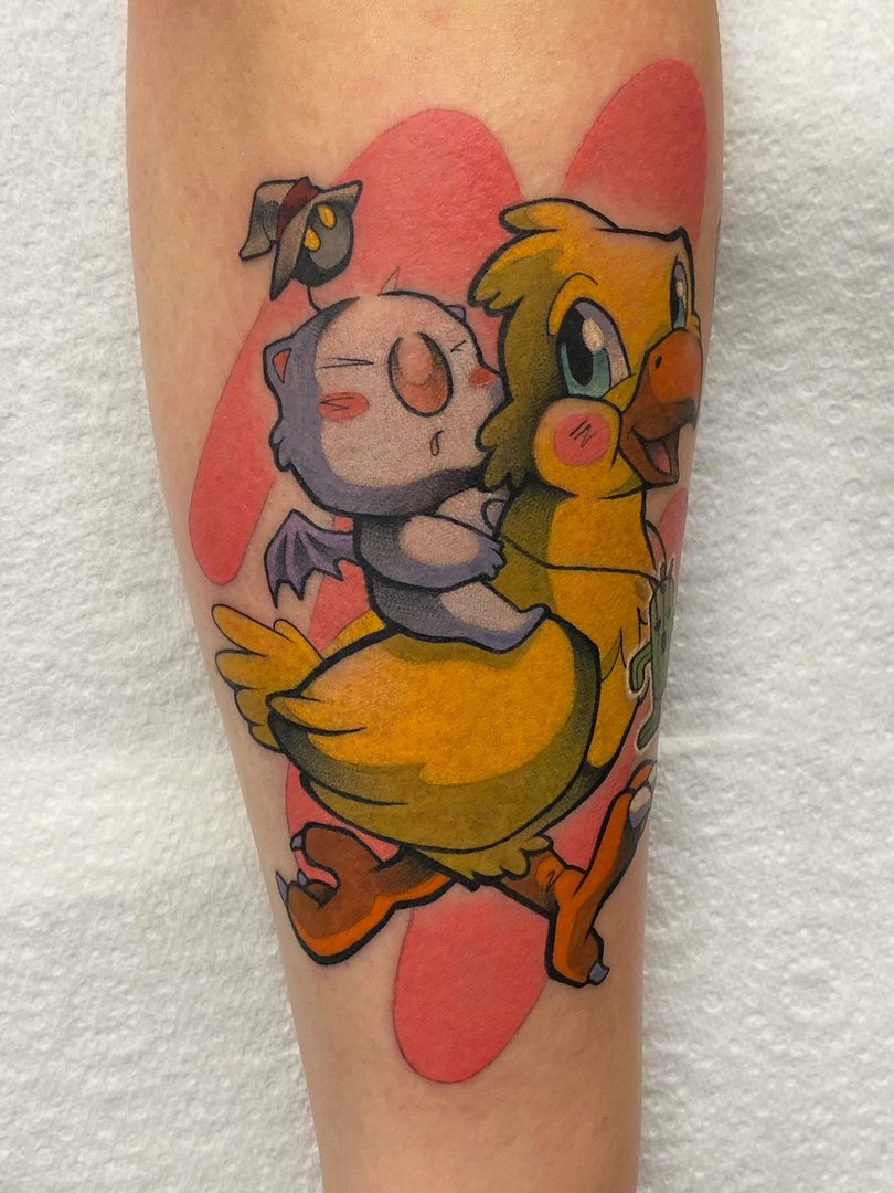 Neo-Japanese tattoo by kurtrogers.tattoo