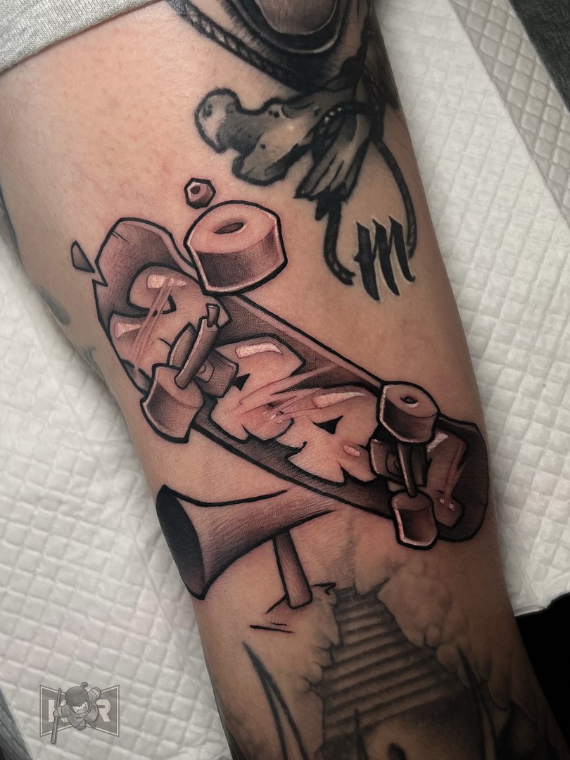 Anime tattoo by Kurt Rogers