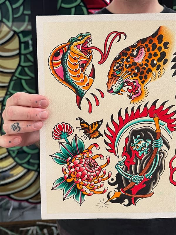 Tattoo by BRAD FOX