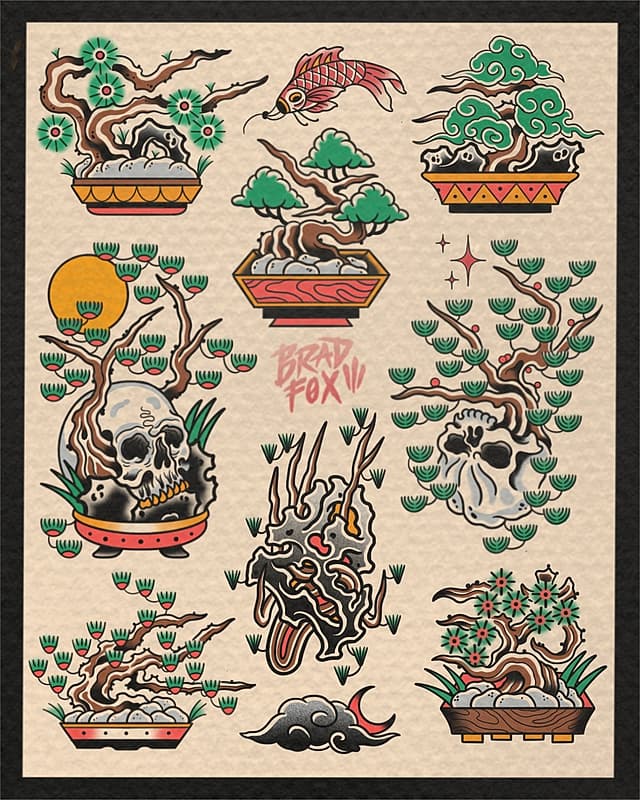 Tattoo by BRAD FOX