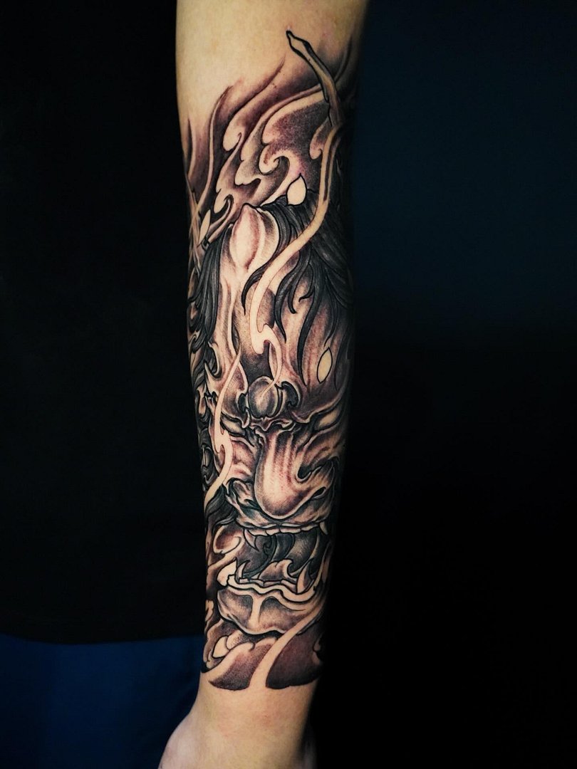 Neo-Japanese tattoo by KhangFu
