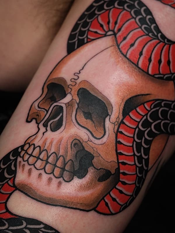 Neo-Traditional tattoo