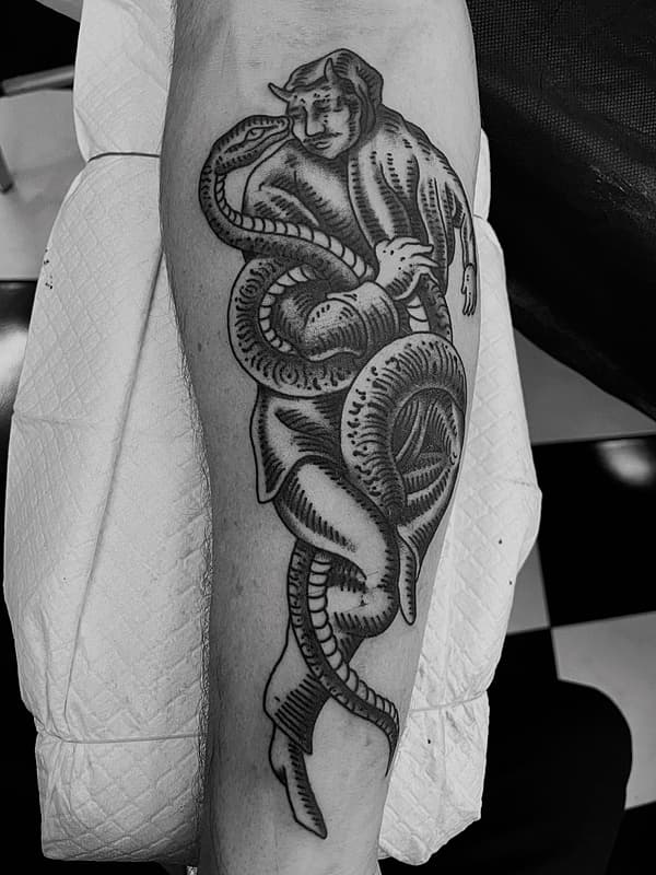 Tattoo by Rob Abell Tattoo