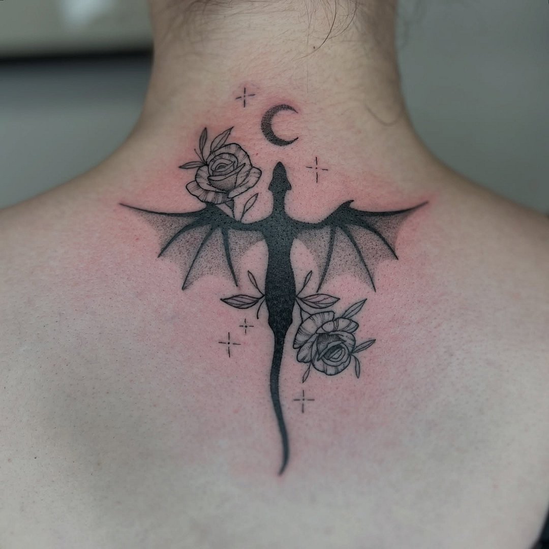 Fineline tattoo by Paul Rapley -Fineline Tattoos