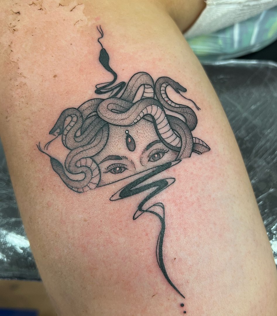 Fineline tattoo by Paul Rapley -Fineline Tattoos