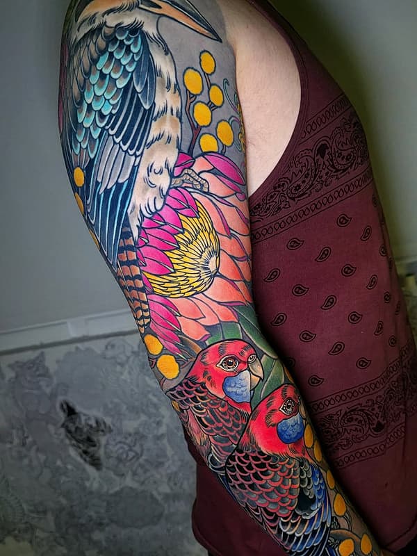 Tattoo by LAUREN FOX ⛓️ Neotraditional Tattoos
