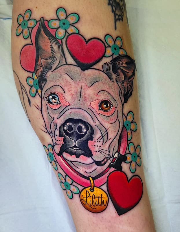 Tattoo by LAUREN FOX ⛓️ Neotraditional Tattoos