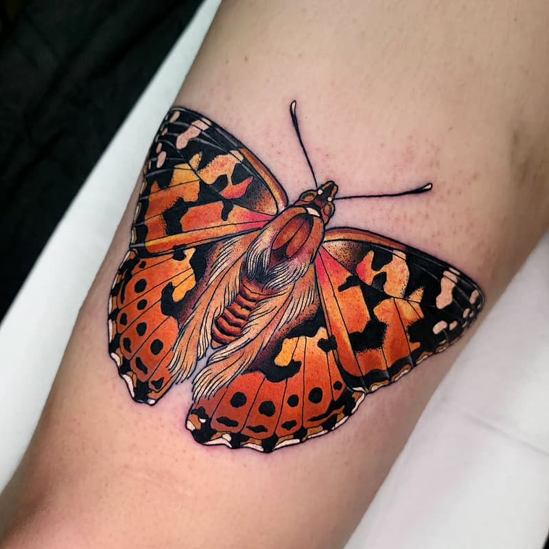 Neo-Traditional tattoo by LAUREN FOX ⛓️ Neotraditional Tattoos