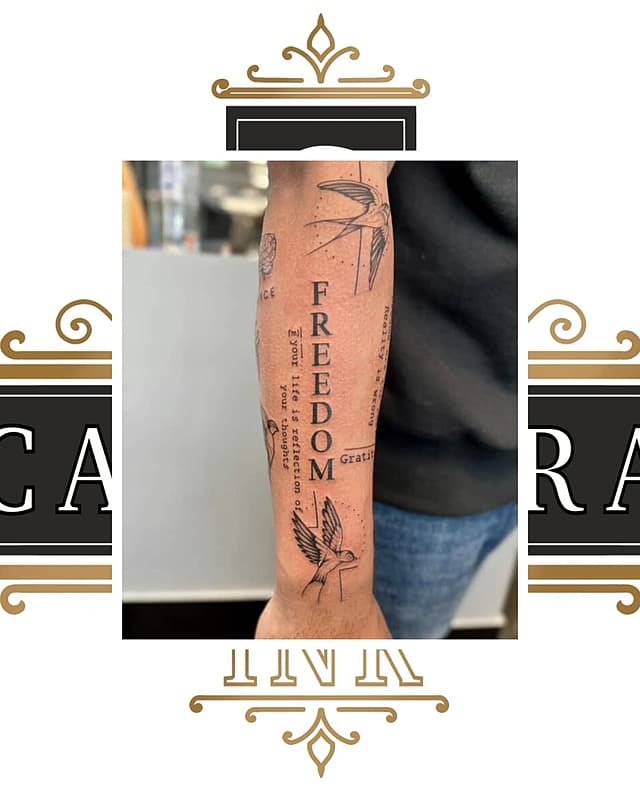 Realism (black & grey) tattoo by Canberra Ink